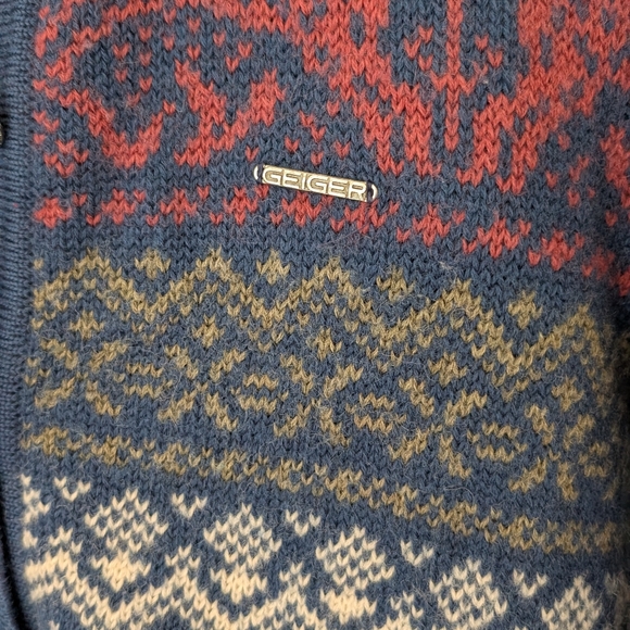 VTG Geiger Fair Isle Cardigan - Picture 6 of 12